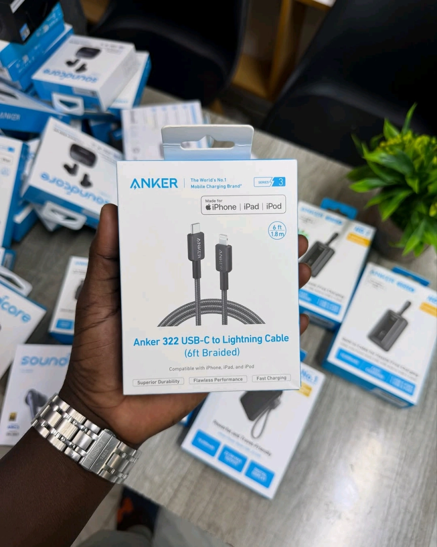 Original Anker 322 USB-C to Lightning Cable (6ft)