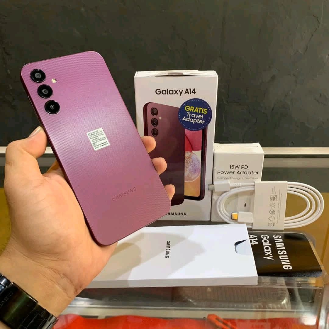 Samsung Galaxy A14 (128GB ROM, 6GB RAM) - Purple