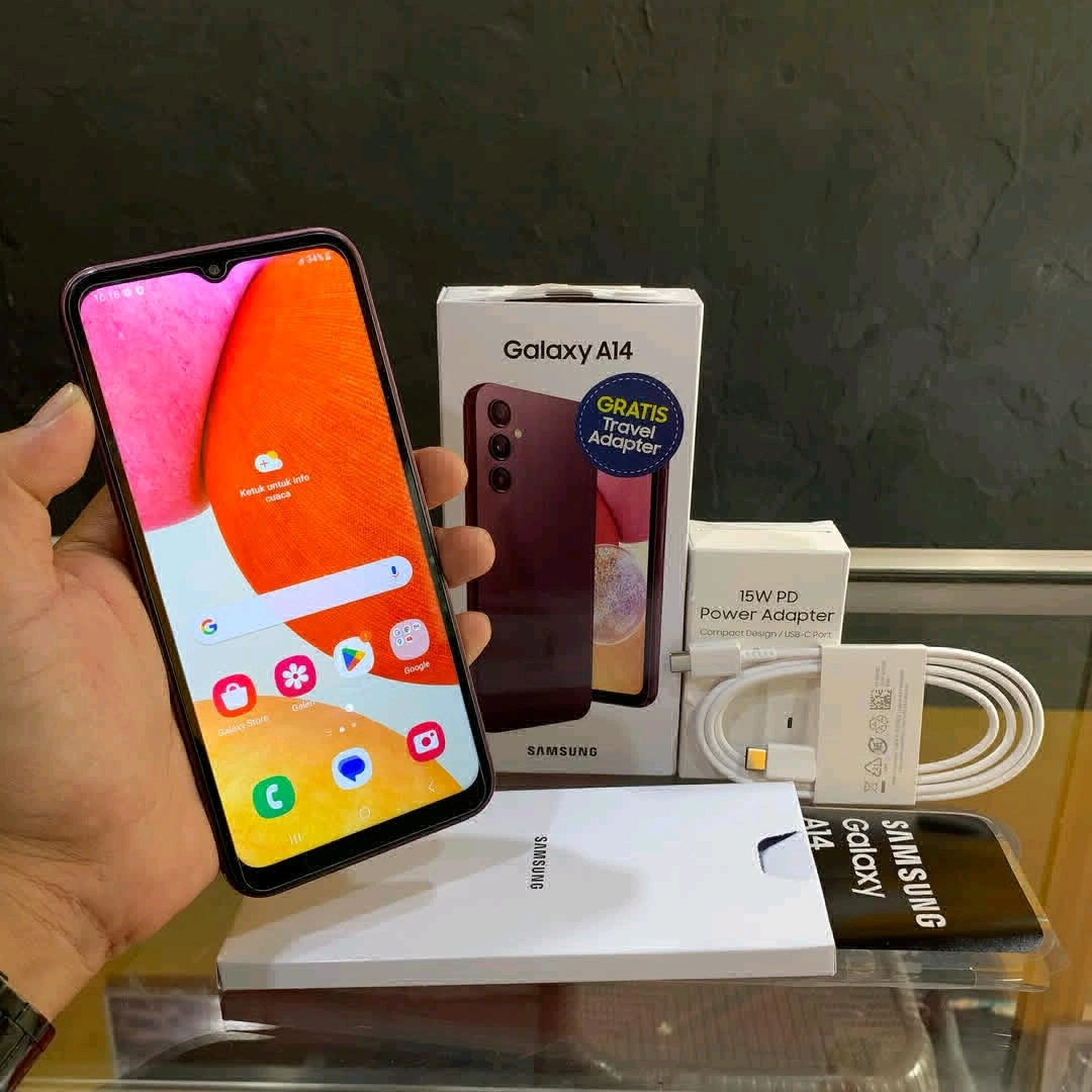 Samsung Galaxy A14 (128GB ROM, 6GB RAM) - Purple thumbnail 3