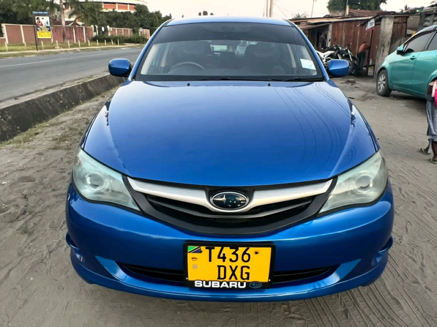 Blue Subaru Impreza 2010 (Reg DXG) for Sale