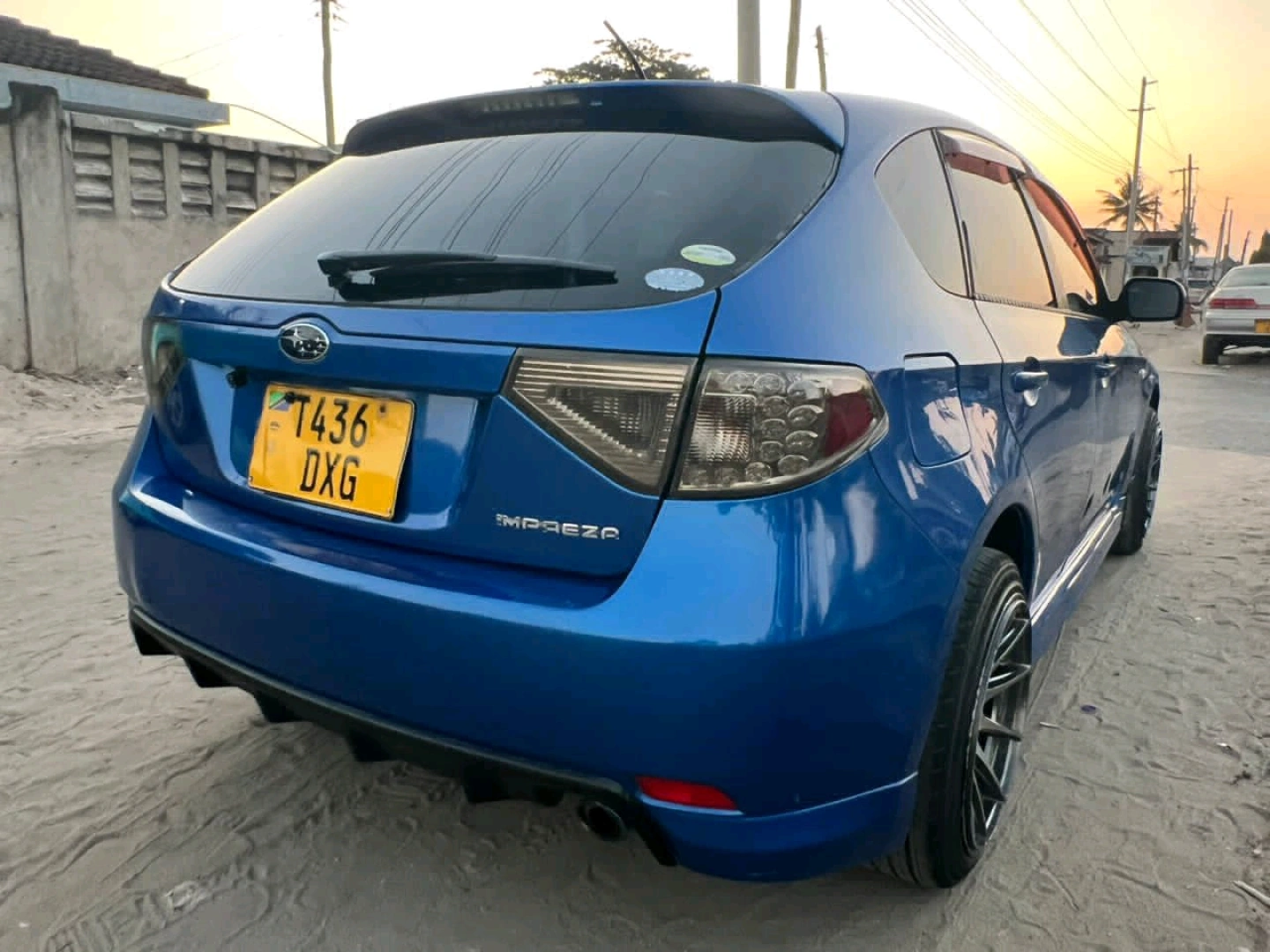 Blue Subaru Impreza 2010 (Reg DXG) for Sale thumbnail 2