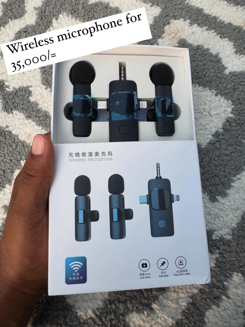K15 Double Wireless Microphone Set