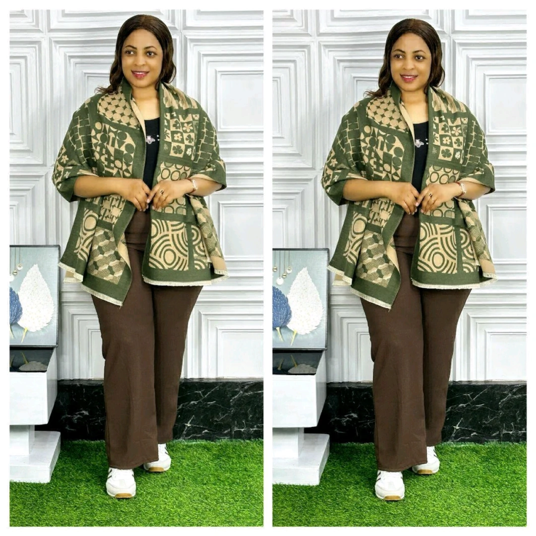 Patterned Shawl or Cardigan for Women thumbnail 5