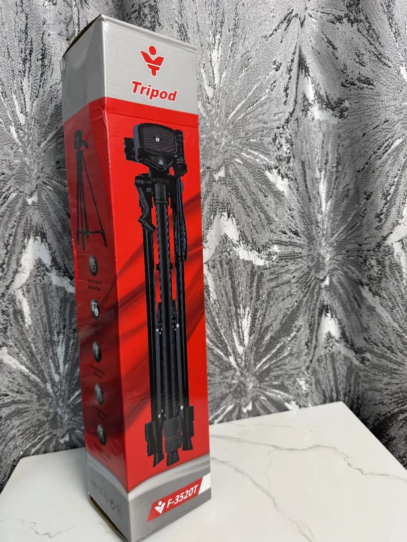 Heavy Camera Tripod Stand F-3520T thumbnail 2