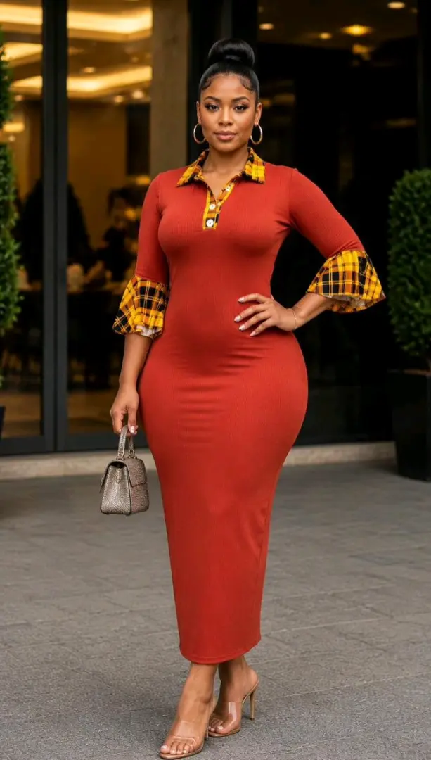 Bodycon Maxi Dress thumbnail 4