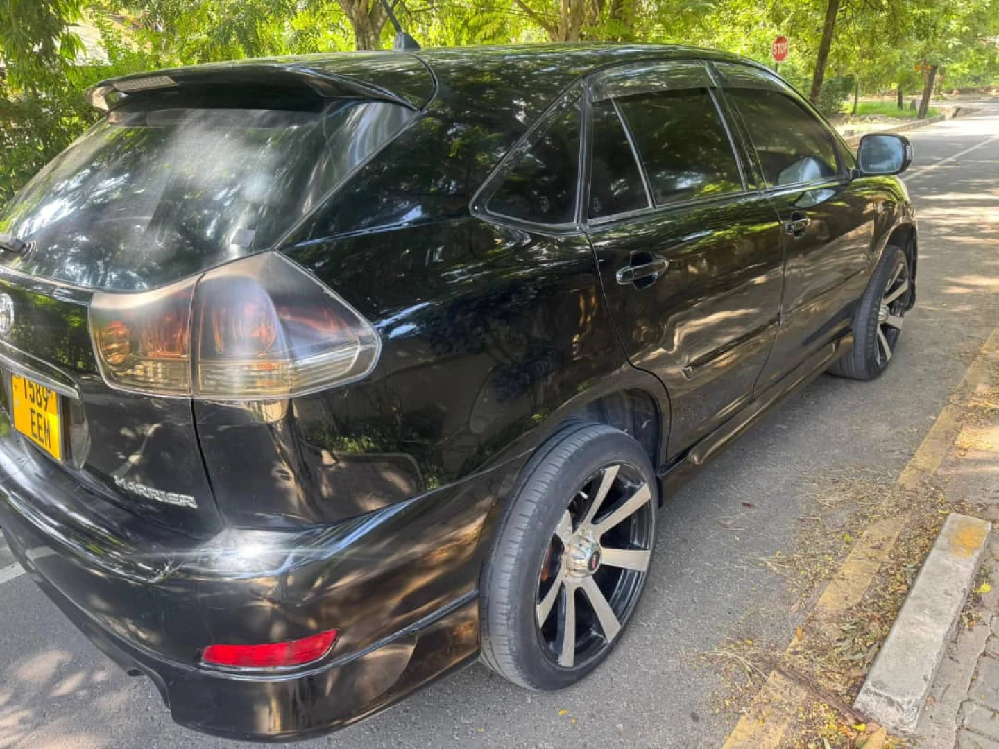 Black Toyota Harrier SUV 2006 Vvti 2360cc Direct Japan thumbnail 5