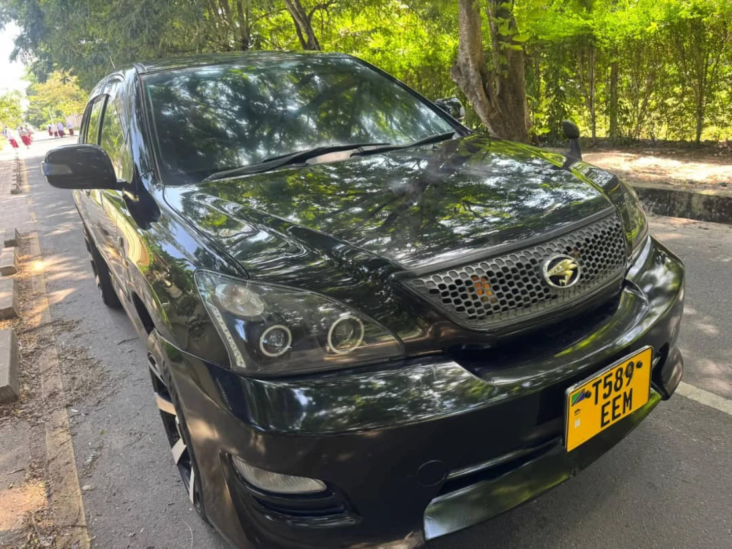 Black Toyota Harrier SUV 2006 Vvti 2360cc Direct Japan thumbnail 6