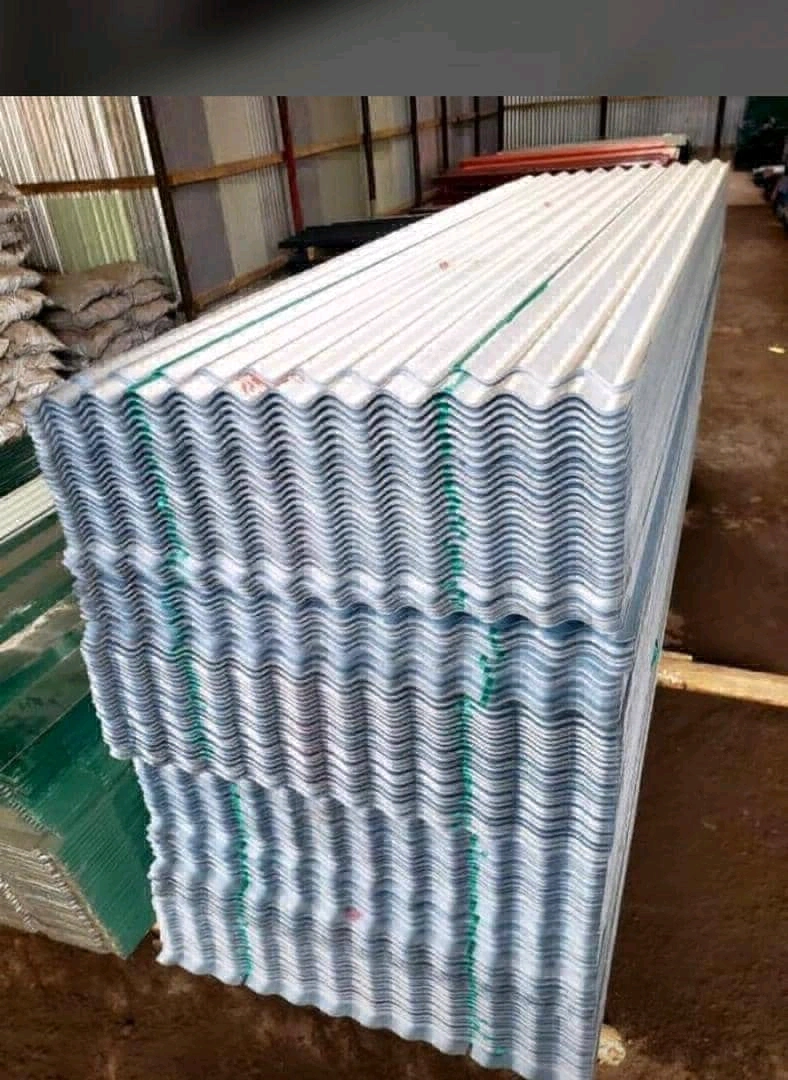 White Corrugated Iron Sheets (Bati Nyeupe) Gauge 34