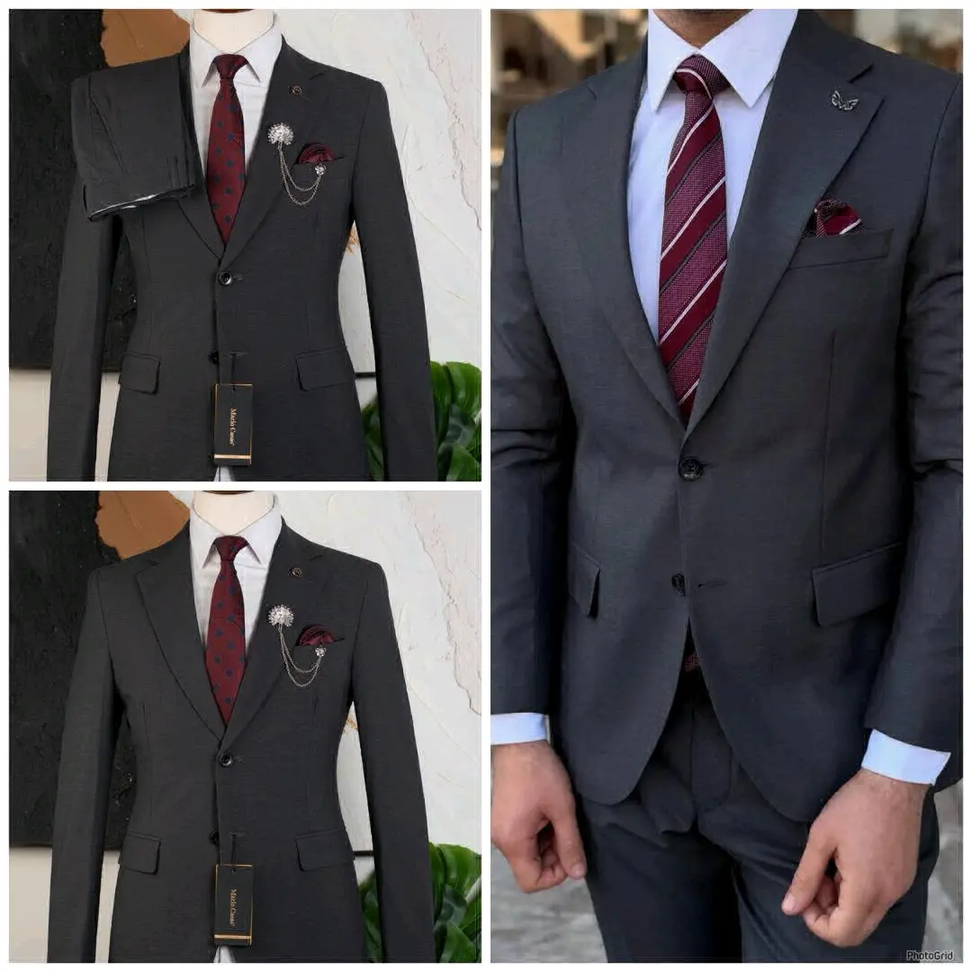 Mario Casas Light Blue Men's Two-Piece Suit thumbnail 7