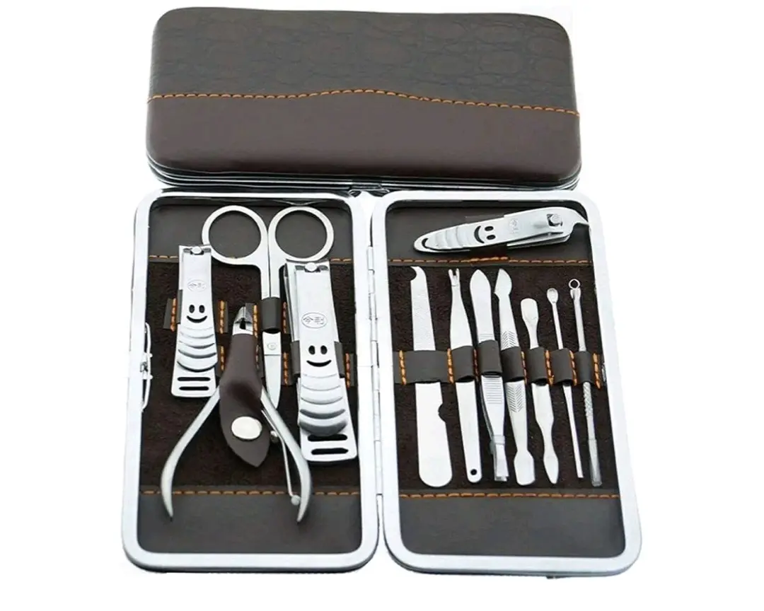 Stainless Steel 12-Piece Manicure/Pedicure Set