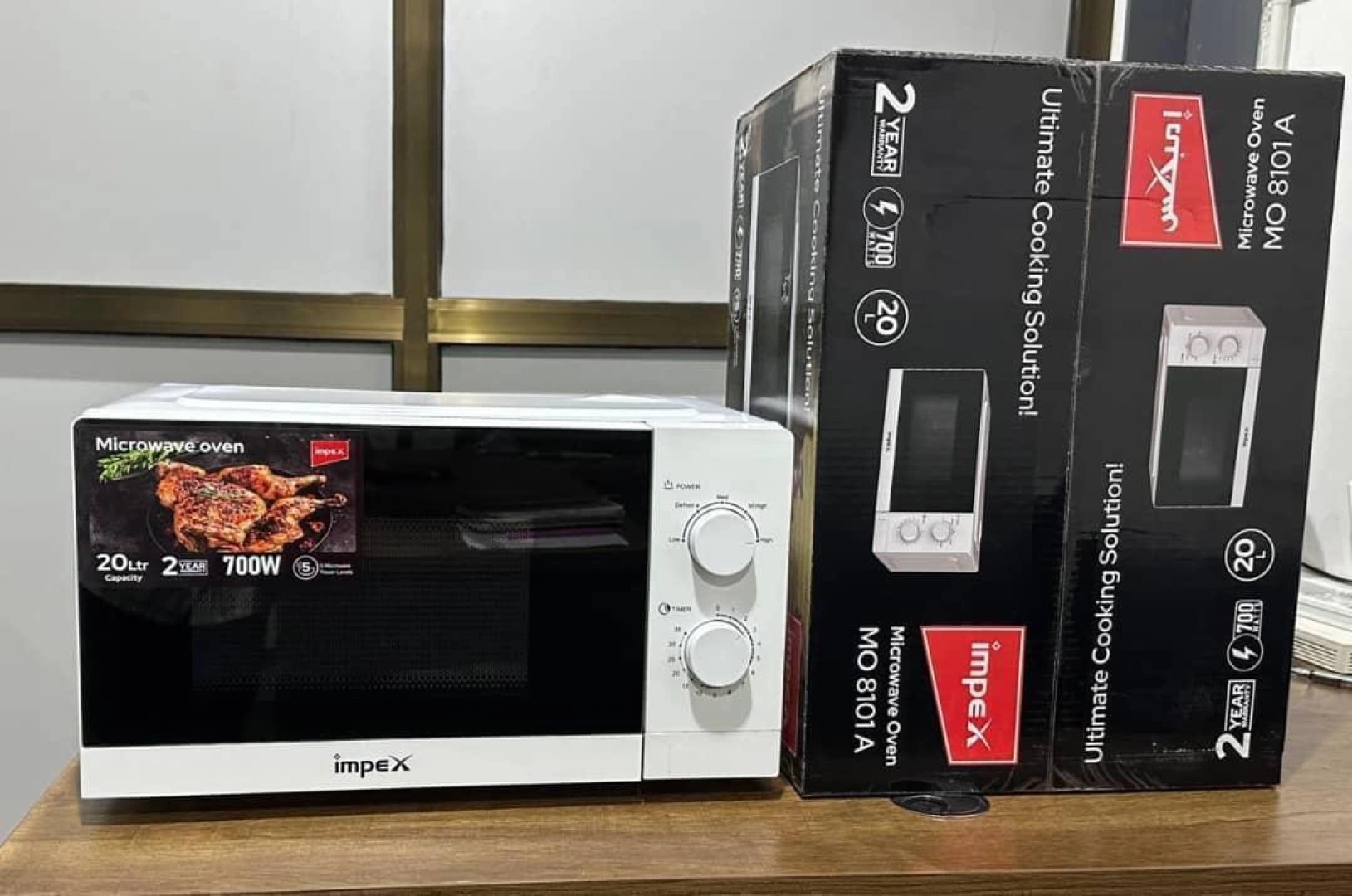 IMPEX 20-Liter Microwave Oven 700W