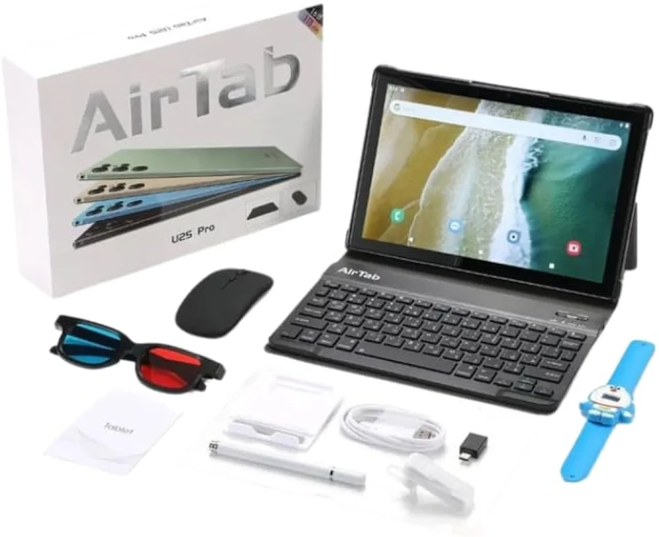 AirTab U25 Pro 5G Tablet 16GB RAM 1TB Storage + Free Accessories