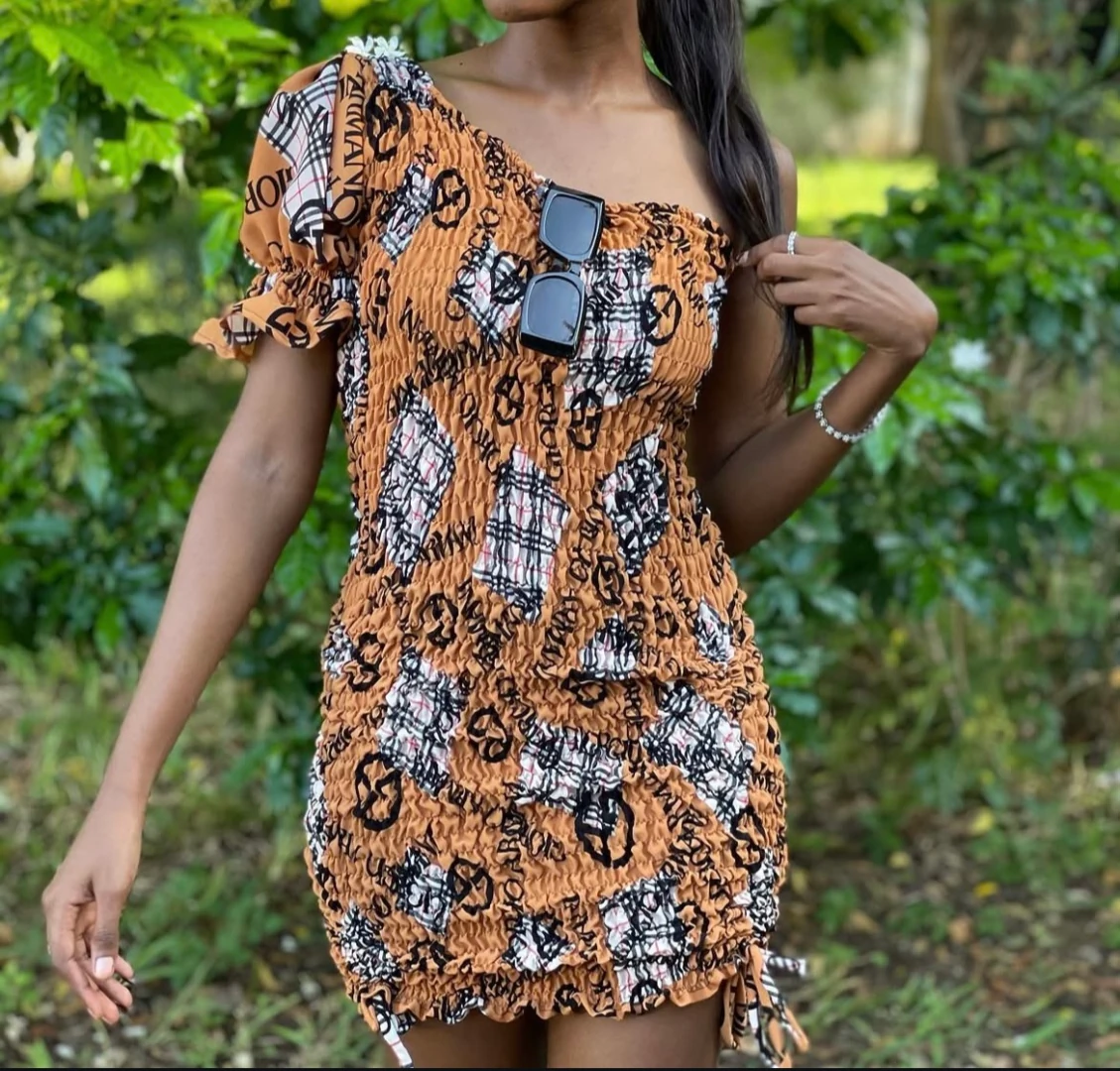 Elastic Bodycon Dress