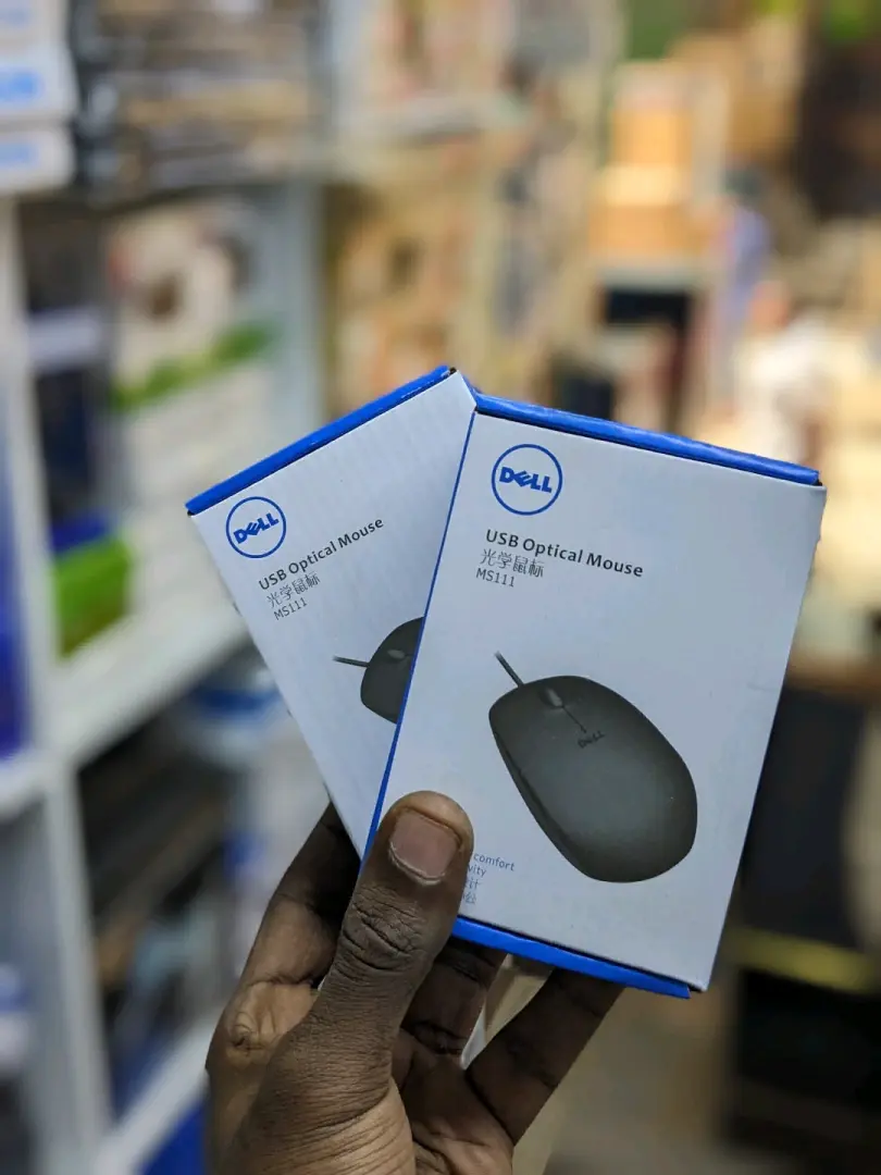 Wired and Wireless Computer Mice (Dell MS111, HP)