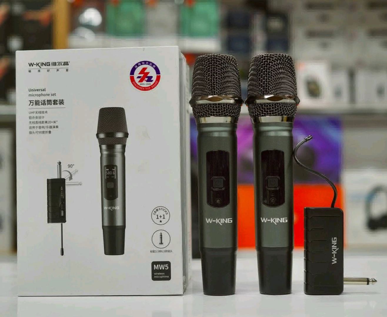 W-KING MW5 Universal Wireless Microphone Set