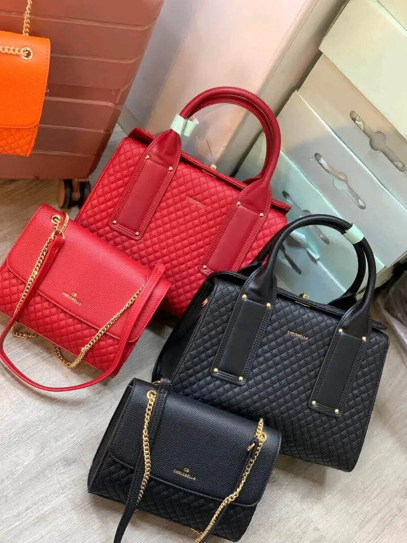 Chrisbella Quilted Leather Handbags thumbnail 9