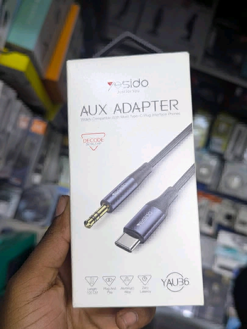 Yesido YAU36 Type-C to 3.5mm AUX Adapter Cable