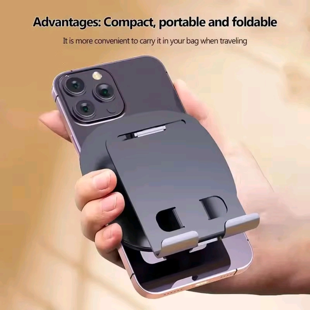 360-Degree Rotatable Metal Phone and Tablet Holder thumbnail 3