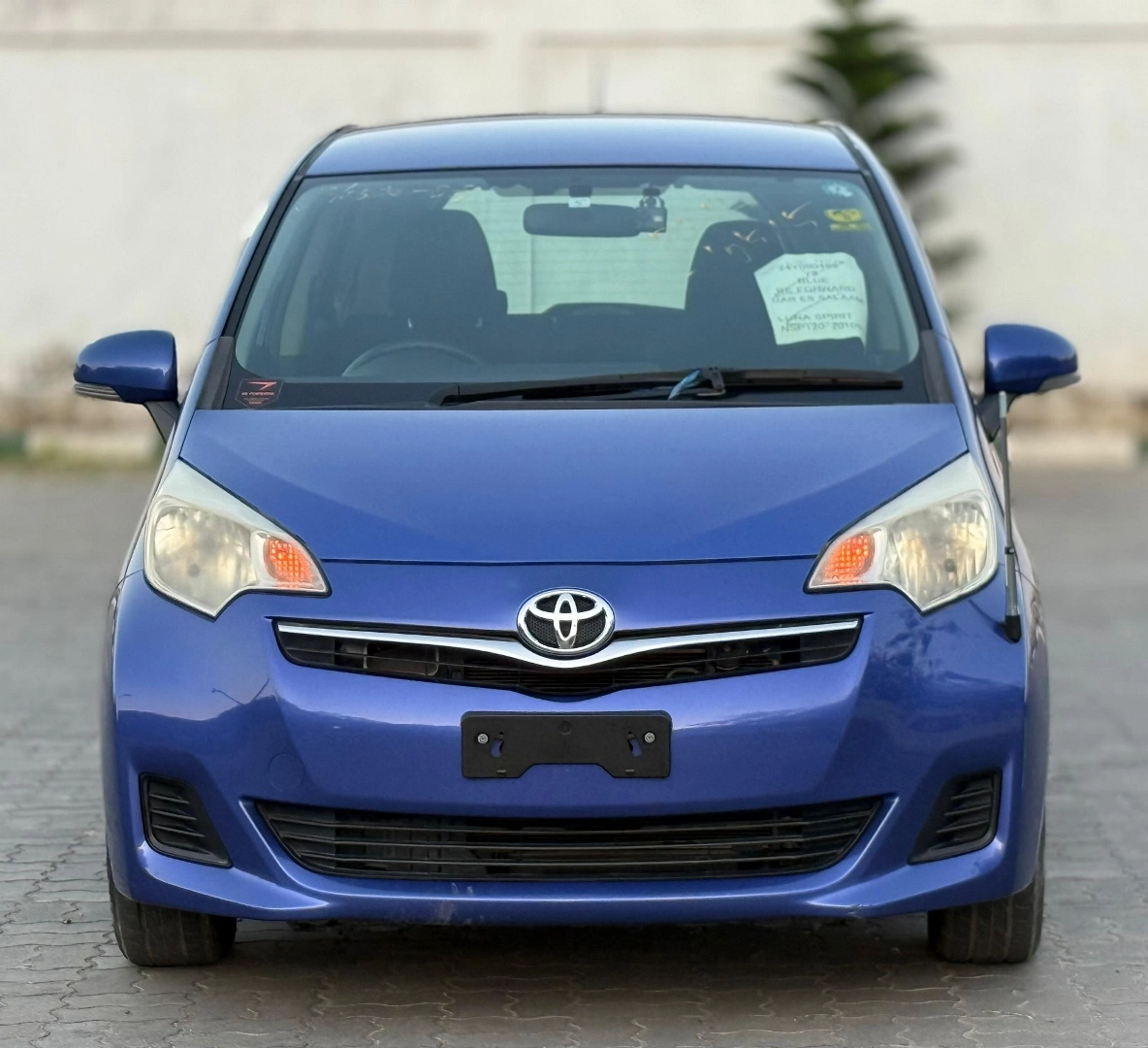Blue Toyota Ractis 2012 (Unregistered) thumbnail 3