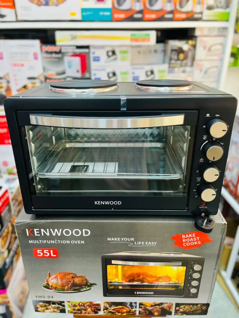 Kenwood 55L 2-in-1 Oven with Hot Plates