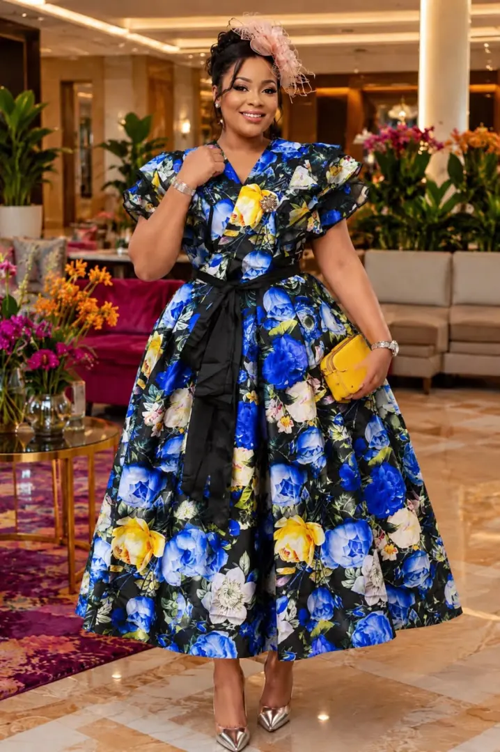 Wrap Turkish Dress (L - XXXL) thumbnail 3