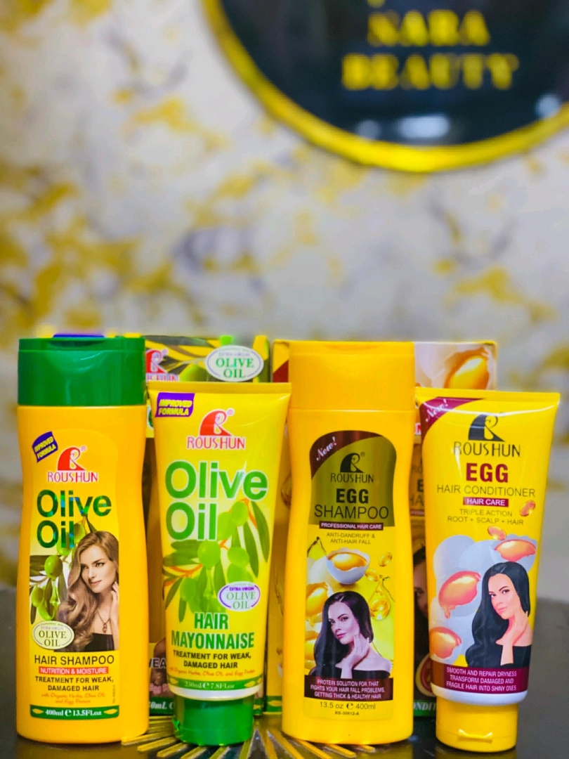 Rounshun Olive Oil Shampoo and Conditioner Set thumbnail 2