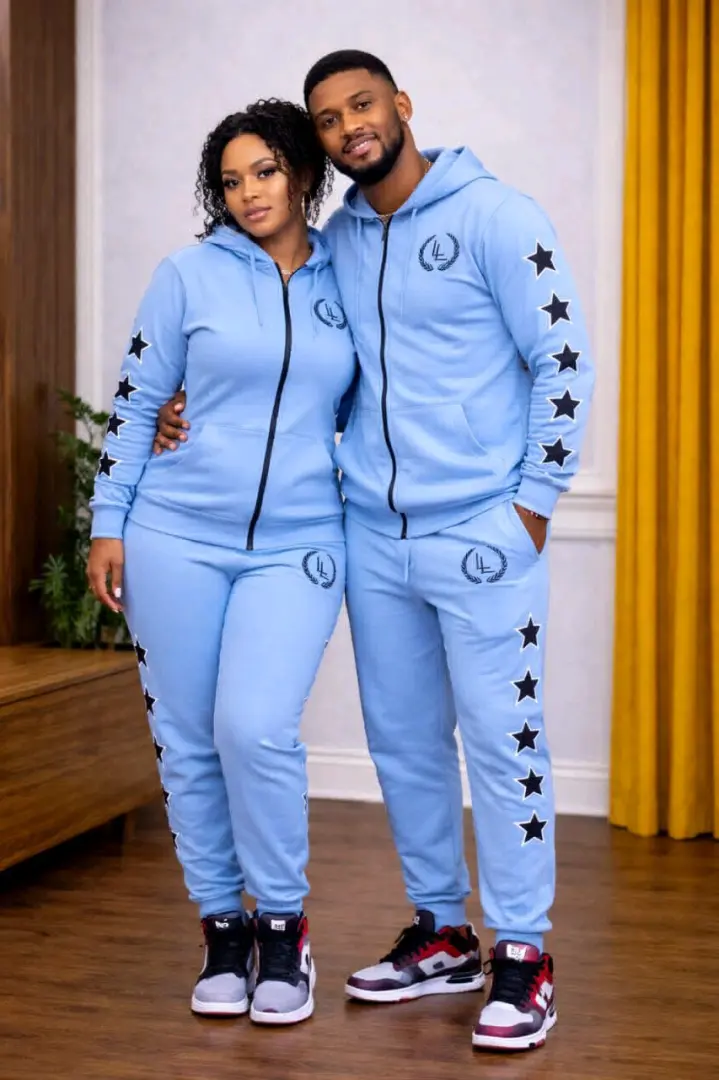 Unisex Tracksuit with Star Patterns thumbnail 2