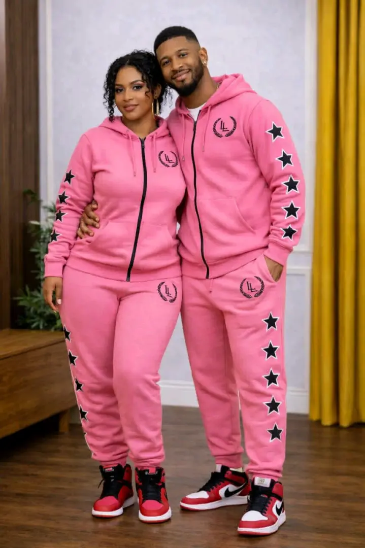 Unisex Tracksuit with Star Patterns thumbnail 4