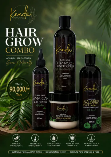 Kenda Naturals Hair Grow Combo