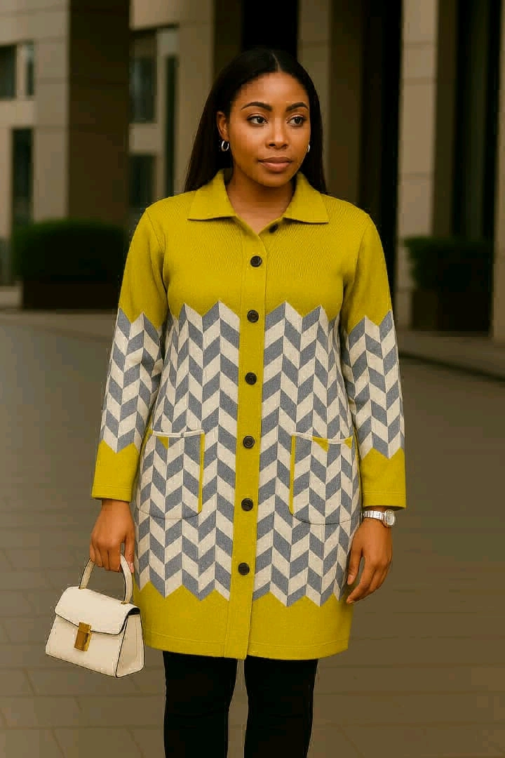 Koti Refu la Pamba lenye Kofia (Womens Hooded Cardigan) thumbnail 2