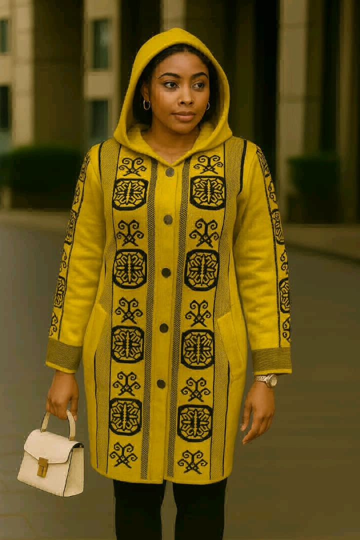Koti Refu la Pamba lenye Kofia (Womens Hooded Cardigan) thumbnail 3