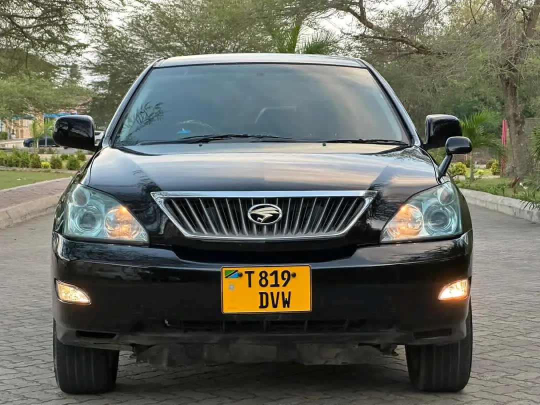 Toyota Harrier 2009 Nyeusi (Black)