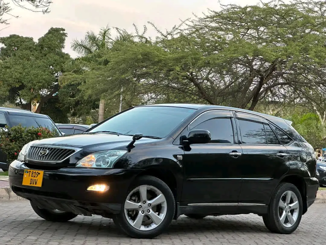 Toyota Harrier 2009 Nyeusi (Black) thumbnail 6