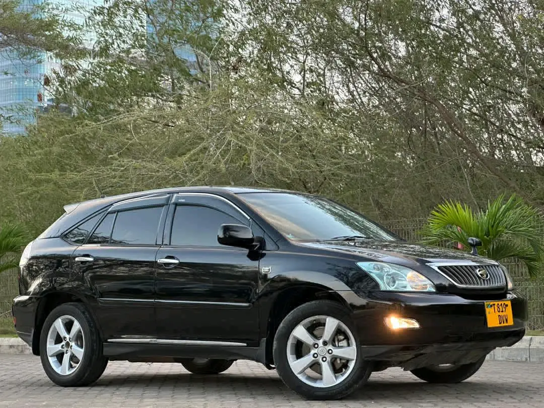 Toyota Harrier 2009 Nyeusi (Black) thumbnail 7