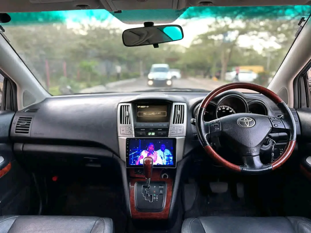 Toyota Harrier 2009 Nyeusi (Black) thumbnail 9