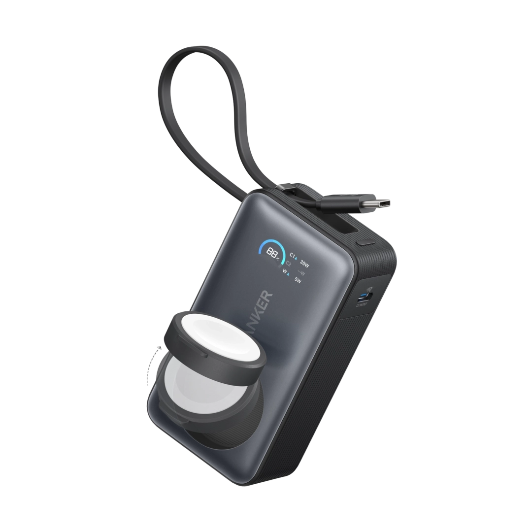 Anker MagGo Power Bank 10K, 35W for iPhone/Apple Watch thumbnail 2