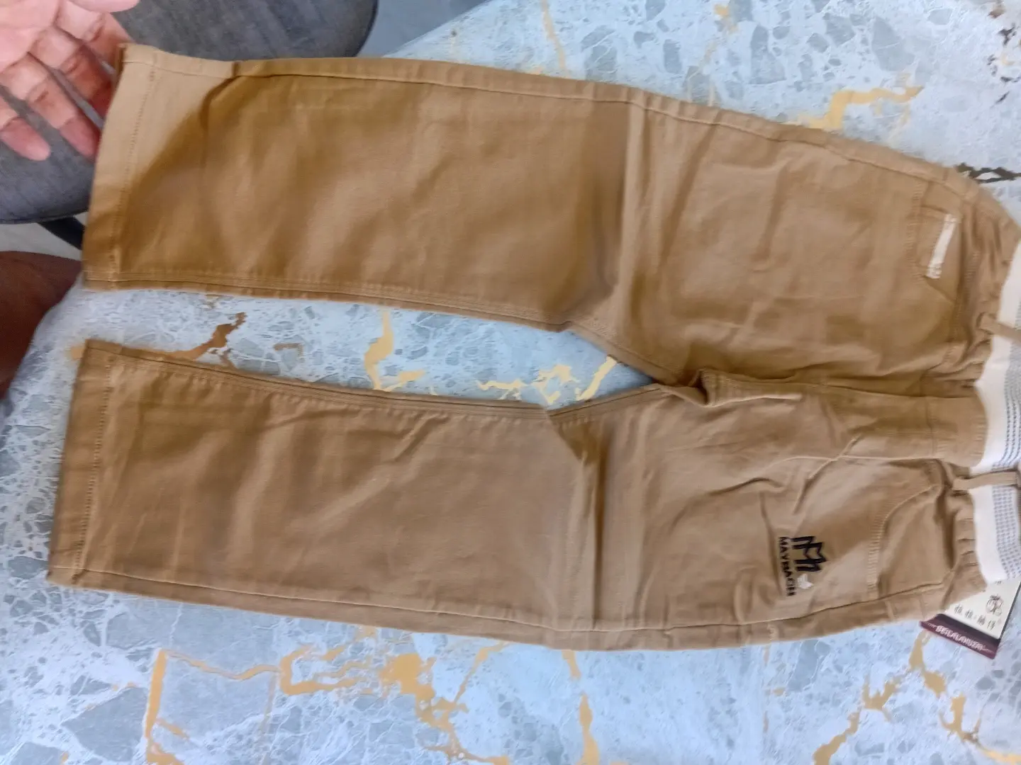 Kids' Maybach Tan Trousers