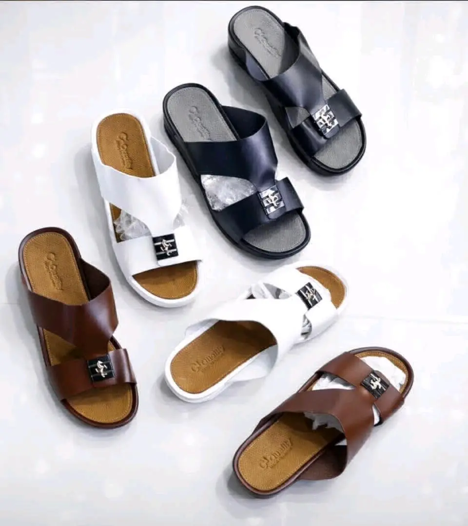 Men's Leather Sandals & Traditional Wear (Kanzu, Kofia)
