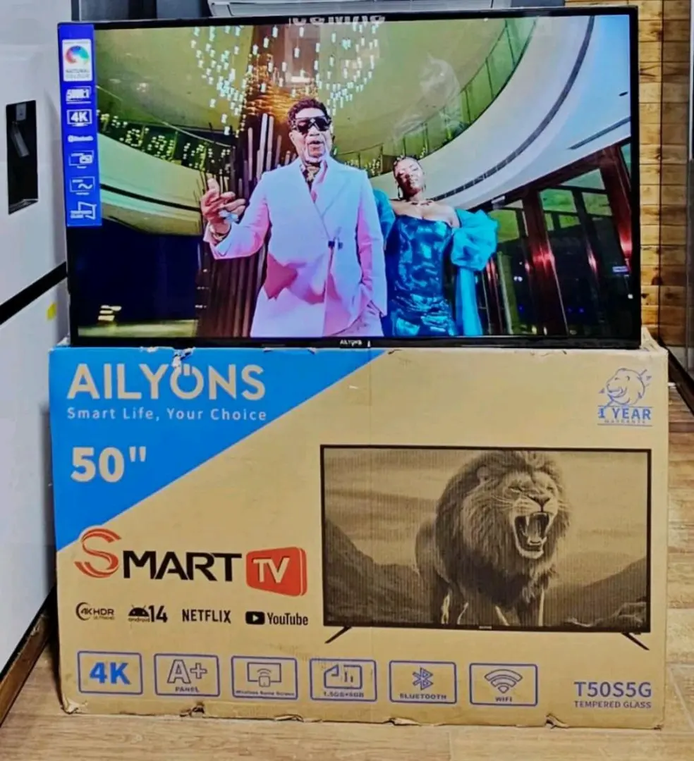 Ailyons 50" Frameless Smart TV
