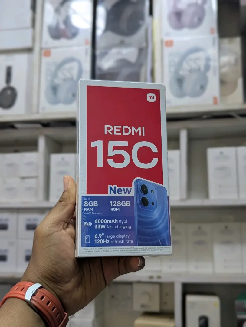 Redmi 15C 8GB RAM + 128GB ROM