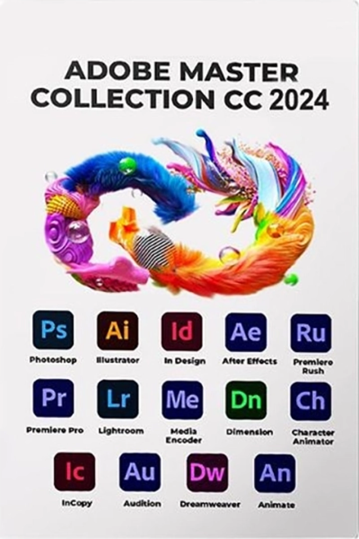 Adobe Master Collection CC 2024 Software (Windows Offline)