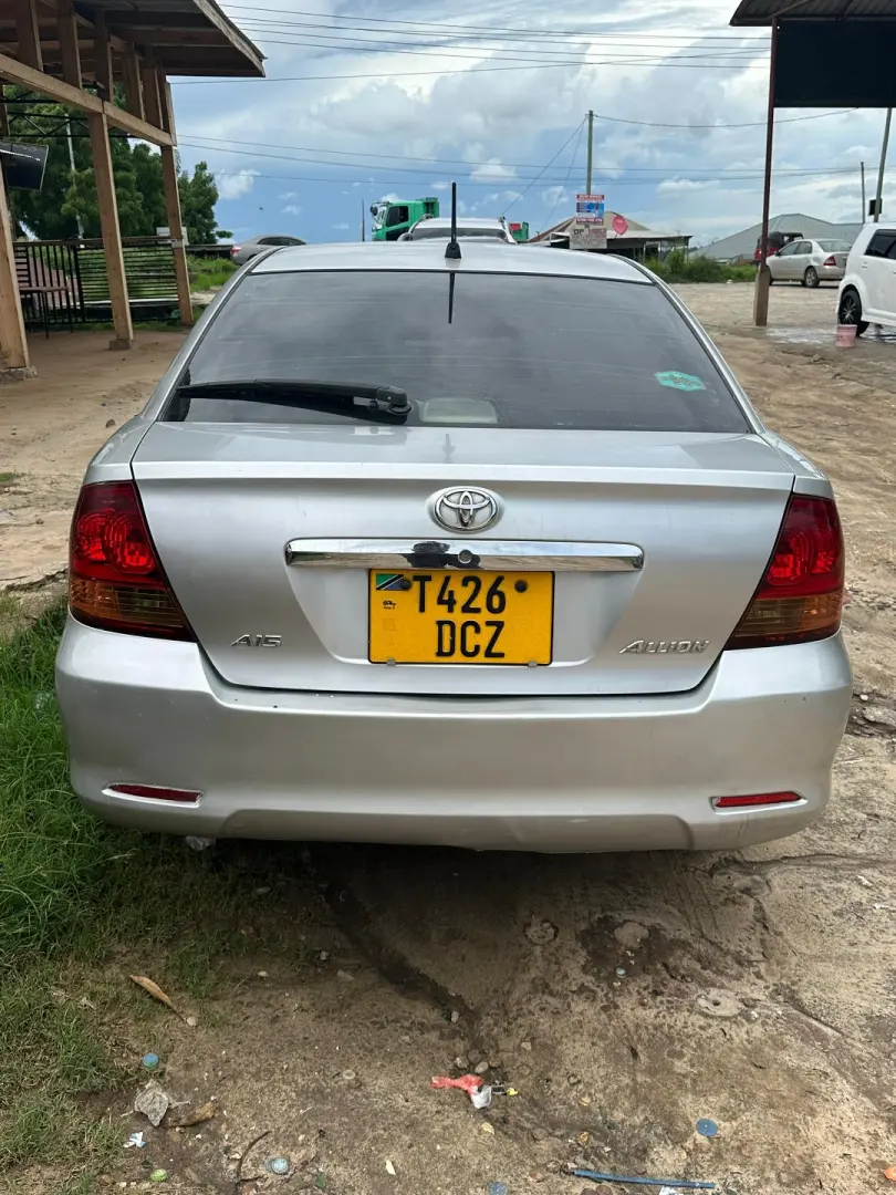 Toyota Allion Silver thumbnail 2