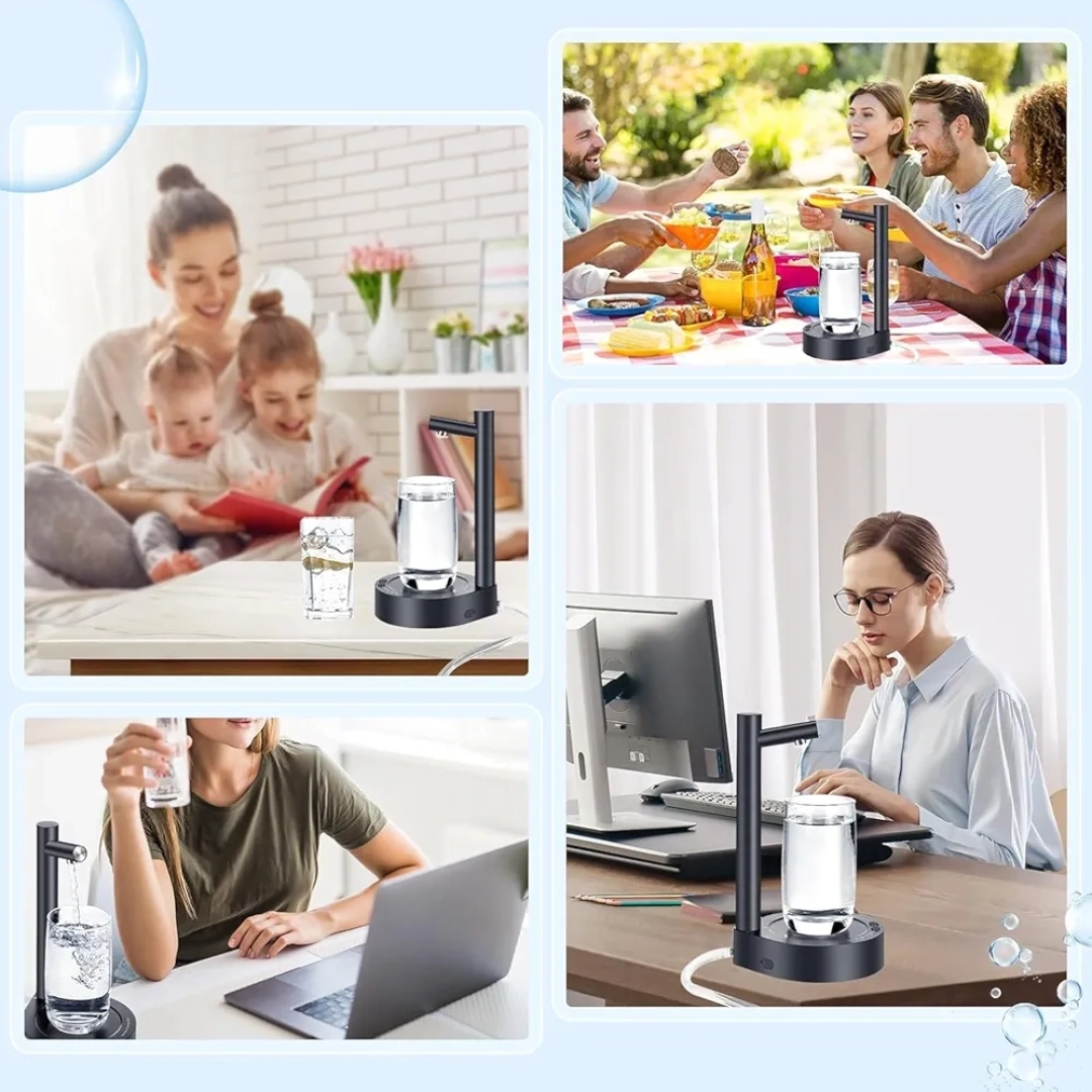 Smart Table Water Dispenser (Portable, USB Rechargeable) thumbnail 6