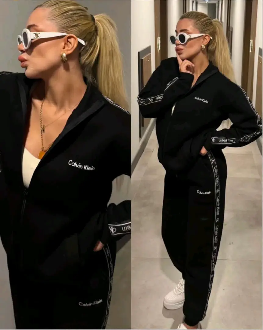 Calvin Klein Brown Tracksuit thumbnail 4