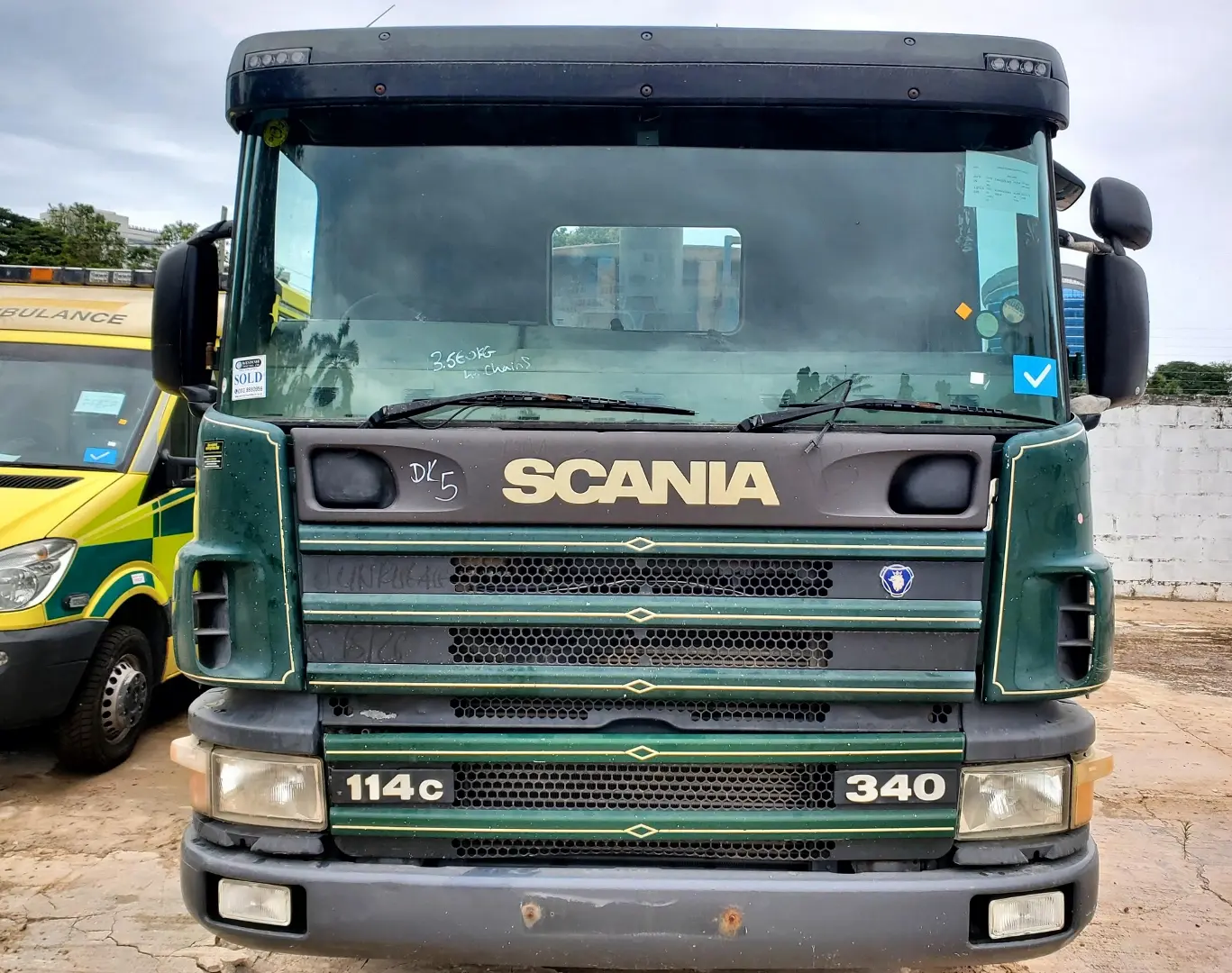 Scania 114C 340HP Tipper Truck