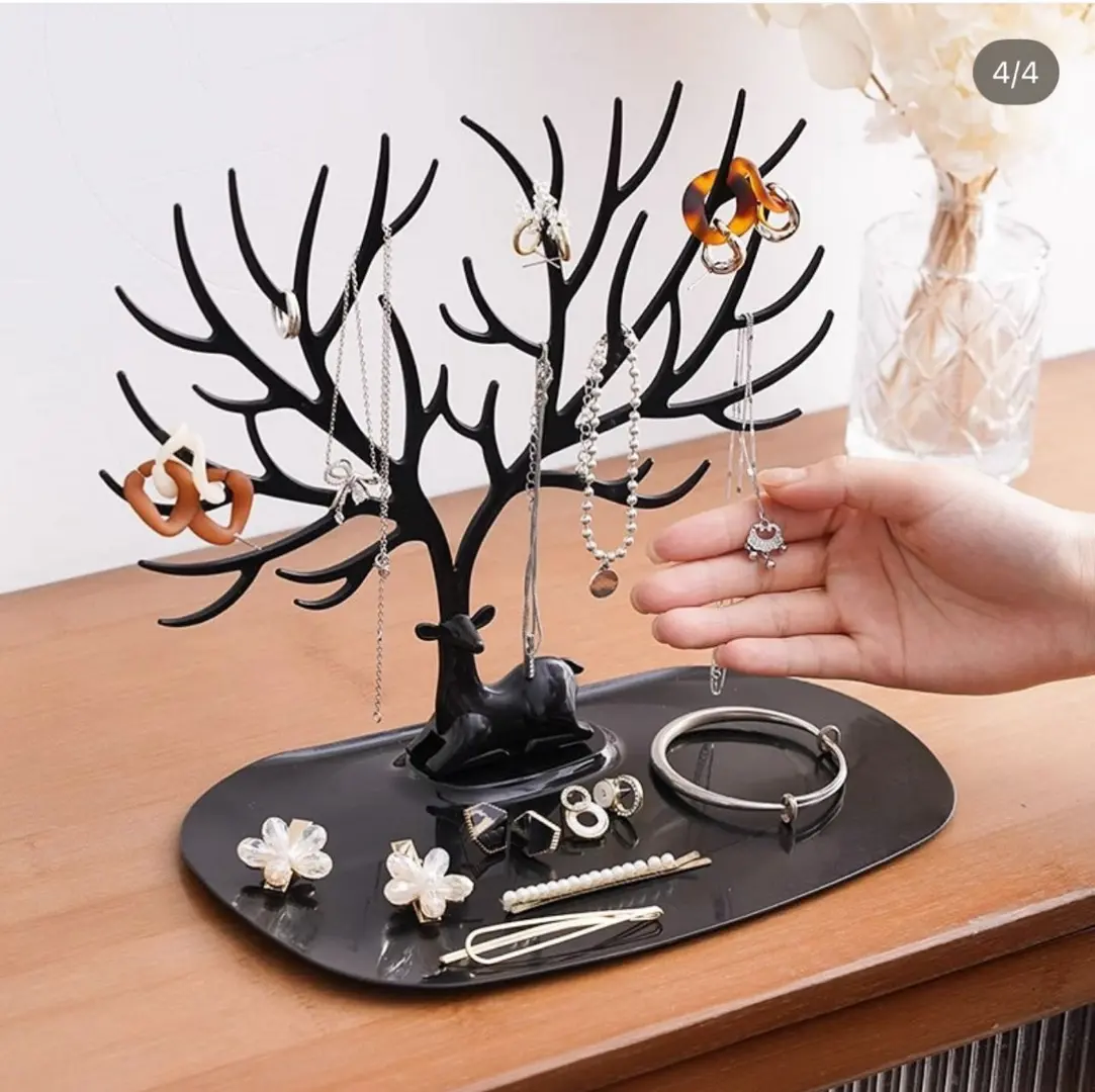 Quality Deer Jewelry Stand & Organizer