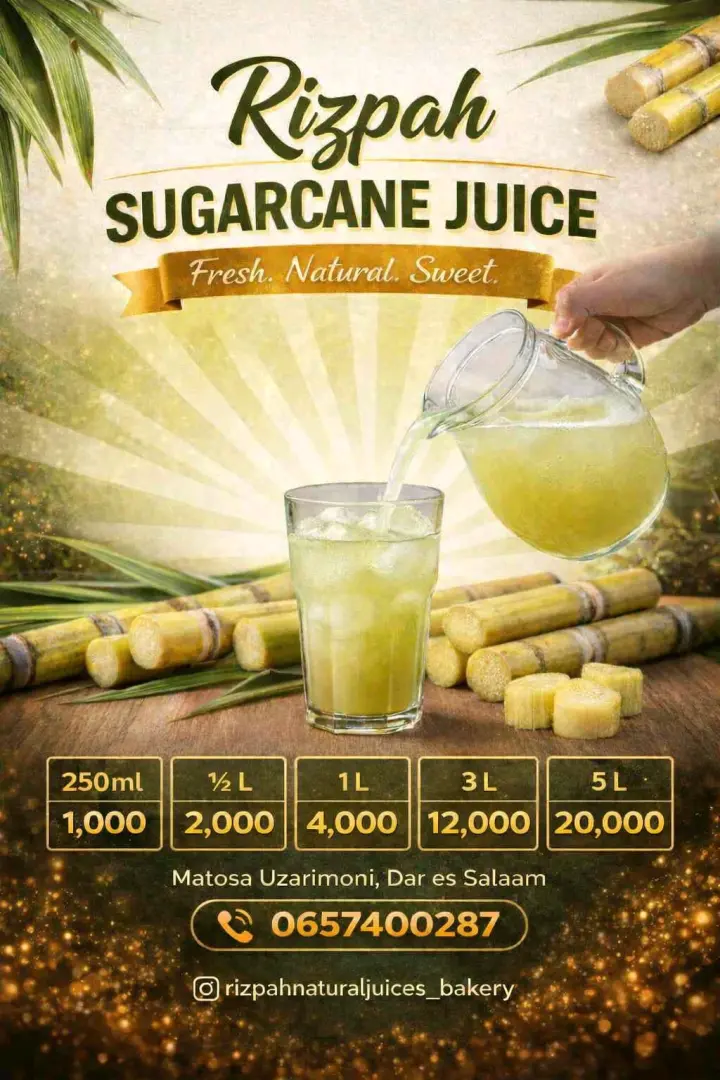Rizpah Natural Sugarcane Juice