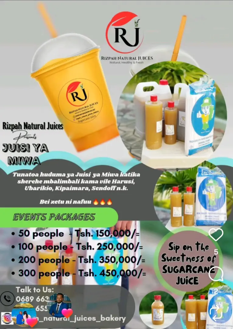 Rizpah Natural Sugarcane Juice thumbnail 8