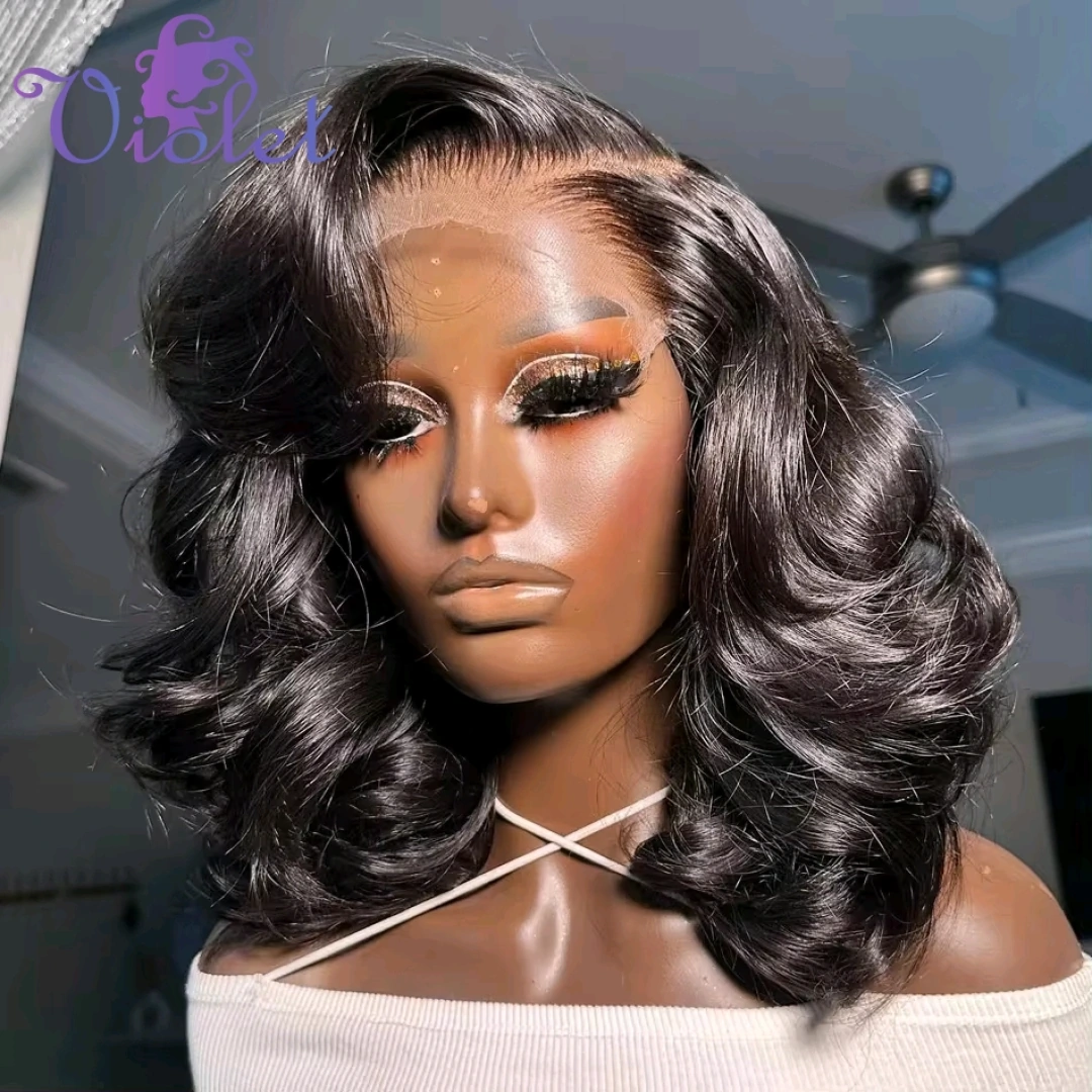 14-Inch Dark Brown Original Human Hair Wig thumbnail 2