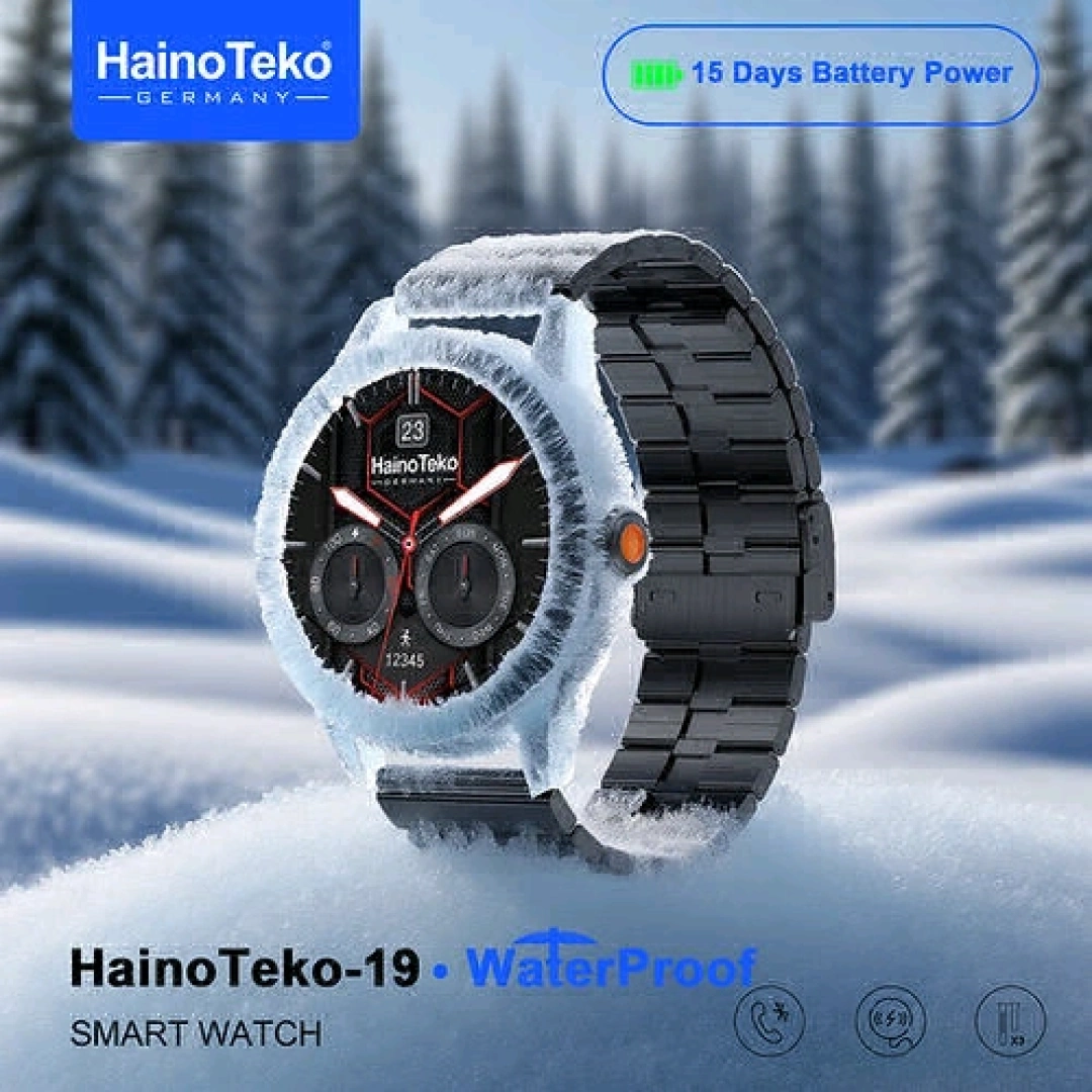 HainoTeko-19 Smartwatch Set with AMOLED Display thumbnail 4